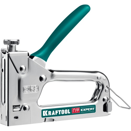 KRAFTOOL Expert-53, тип 53 (A/10/JT21) 23GA (4 - 14 мм), стальной компактный степлер (3187)