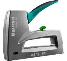 KRAFTOOL GRAND-140, тип 140 (G/11/57) 20GA (6 - 14 мм)/300 (16), алюминиевый рессорный степлер (3194)