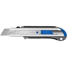 ЗУБР ТИТАН-25, 25 мм, металлический нож с автостопом, Профессионал (09180)