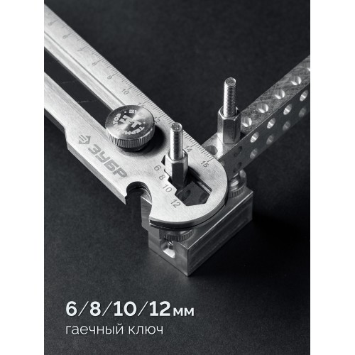 ЗУБР Терминатор-25, 25 мм, цельнометаллический нож с винтовым фиксатором, Профессионал (09186)