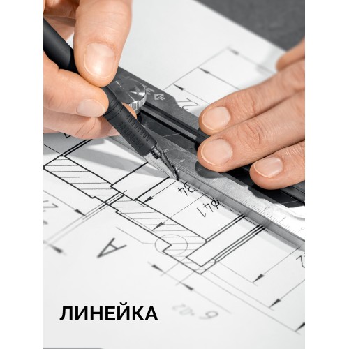 ЗУБР Терминатор-25, 25 мм, цельнометаллический нож с винтовым фиксатором, Профессионал (09186)