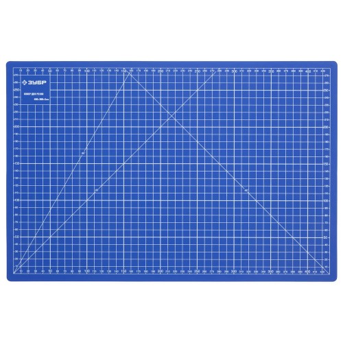 ЗУБР 450 х 300 х 3 мм, непрорезаемый коврик (09902)