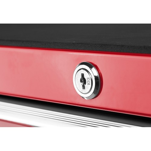 ЗУБР 680 х 330 х 880 мм, инструментальная тележка с 7 ящиками (38905-7)