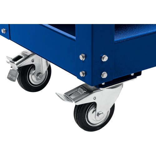 ЗУБР 820 х 405 х 955 мм, инструментальная тележка с 3 полками, Профессионал (38913)