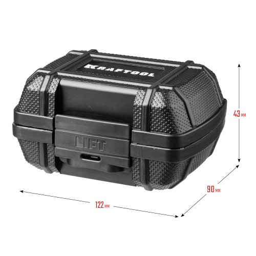 KRAFTOOL GRAND, 1/2″, 40 - 200 Н·м, динамометрический адаптер с переходниками (64044-200)