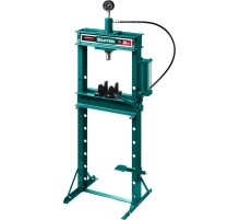 KRAFTOOL PMP-20, 20 т, гидравлический пресс с гидронасосом и манометром (43472-20)