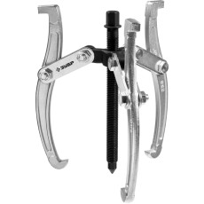 ЗУБР внешний d 30 - 200 мм, внутренний d 35 - 200 мм, шарнирный трехзахватный съемник, Профессионал (43318-160)