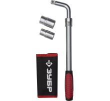 ЗУБР 17/19 мм, 21/23 мм, баллонный телескопический ключ с торцовыми головками (27525-H4)