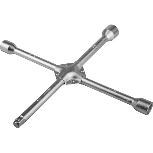 ЗУБР 17-19-22-1/2″, усиленный баллонный ключ-крест (27547)