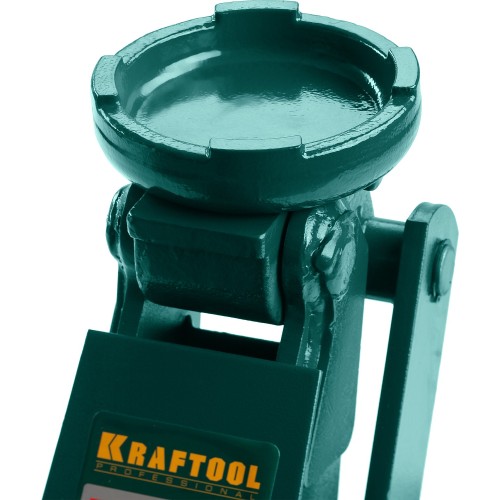 KRAFTOOL HIGH-LIFT, 10 т, 160 - 560 мм, для тяжелой техники, подкатной домкрат (43455-10)