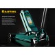 KRAFTOOL HIGH-LIFT, 10 т, 160 - 560 мм, для тяжелой техники, подкатной домкрат (43455-10)