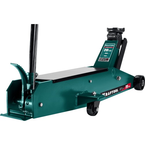 KRAFTOOL HIGH-LIFT, 20 т, 220 - 680 мм, для тяжелой техники, подкатной домкрат (43455-20)
