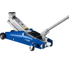 ЗУБР Т-70, 3 т, 130 - 410 мм, подкатной домкрат с поворотной ручкой, Профессионал (43052-3)