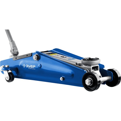 ЗУБР Т-70, 3 т, 130 - 410 мм, подкатной домкрат с поворотной ручкой, Профессионал (43052-3)