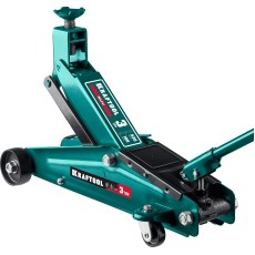 KRAFTOOL SUV, 3 т, 190 - 530 мм, подкатной домкрат с высоким подъемом (43458-3)