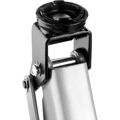 ЗУБР Т-50, 2 т, 130 - 380 мм, подкатной домкрат с увеличенным подъемом в кейсе, Профессионал (43052-2-K)