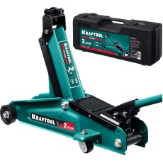 KRAFTOOL RIGID, 130 - 375 мм, подкатной домкрат с увеличенным подъемом (43452-2-K)