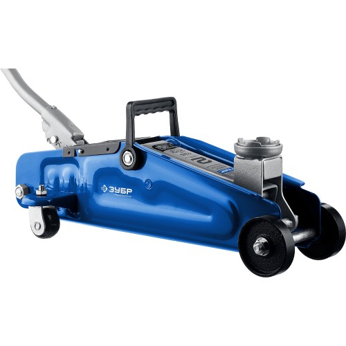 ЗУБР Т-30-K, 2 т, 135 - 330 мм, подкатной гидравлический домкрат в кейсе, Профессионал (43053-2-K)