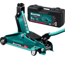 KRAFTOOL STARK, в кейсе 2 т, 135 - 340 мм, для легковых а/м, подкатной домкрат (43453-2-K)