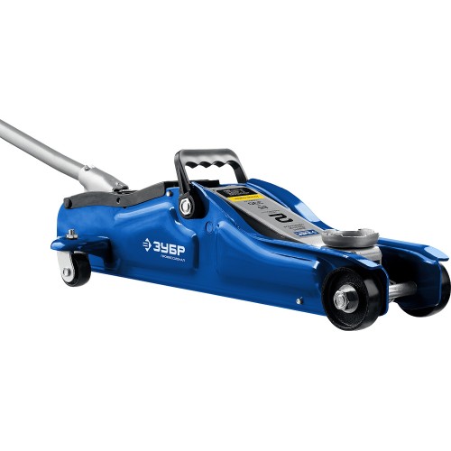 ЗУБР Т-35, 2 т, 85 - 330 мм, подкатной домкрат с низким подхватом, Профессионал (43056-2)