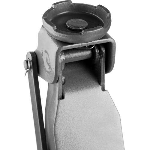 ЗУБР Т-55, 2 т, 80 - 380 мм, подкатной домкрат с увеличенным подъемом и низким подхватом, Профессионал (43058-2)