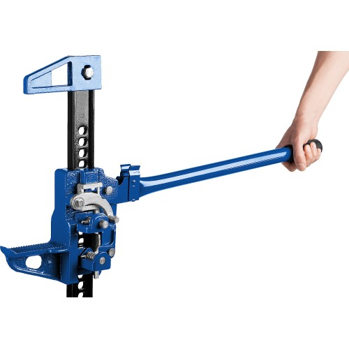 ЗУБР Хай-джек, 3 т, 125 - 1050 мм, реечный механический домкрат, Профессионал (43045-3-110)