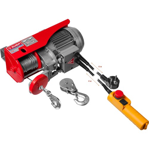 ЗУБР 125 / 250 кг, 1600 В, электрический тельфер (ЗЭТ-250)