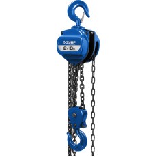 ЗУБР ТШ-2-6, 2 т, 6 м, ручная цепная шестеренная таль, Профессионал (43082-2)