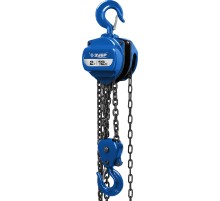 ЗУБР ТШ-2-12, 2 т, 12 м, ручная цепная шестеренная таль, Профессионал (43083-2)