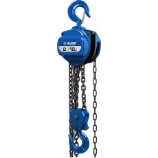 ЗУБР ТШ-2-12, 2 т, 12 м, ручная цепная шестеренная таль, Профессионал (43083-2)