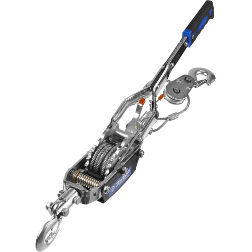 ЗУБР 4 т, 3 м, ручная рычажная лебедка, Профессионал (43105-4-K)