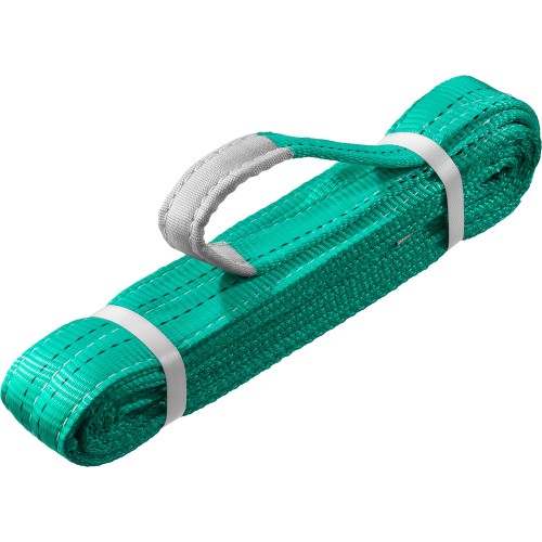 ЗУБР СТП-2/2, зеленый, г/п 2 т, длина 2 м, текстильный петлевой строп (43552-2-2)