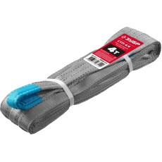 ЗУБР СТП-4/4, серый, г/п 4 т, длина 4 м, текстильный петлевой строп (43554-4-4)