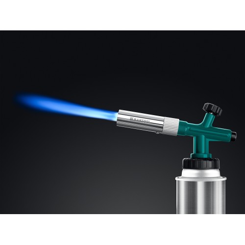 KRAFTOOL KG-1000 цельнометаллическая с пьезоподжигом, газовая горелка на баллон (55514)