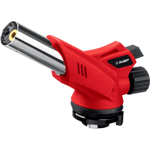 ЗУБР ГМ-350, 1300°C, газовая горелка с пьезоподжигом на баллон с цанговым соединением (55553)