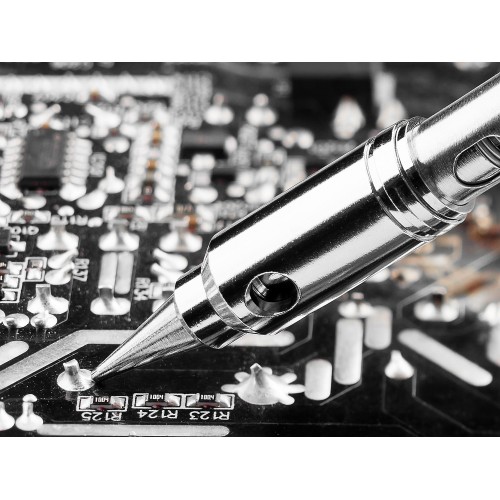 KRAFTOOL SolderGas, 70 B, 30 - 70 Вт, 1300°С, горелка, фен, набор 8 в 1, газовый паяльник (55504-H8)