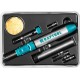KRAFTOOL SolderGas, 70 B, 30 - 70 Вт, 1300°С, горелка, фен, набор 8 в 1, газовый паяльник (55504-H8)