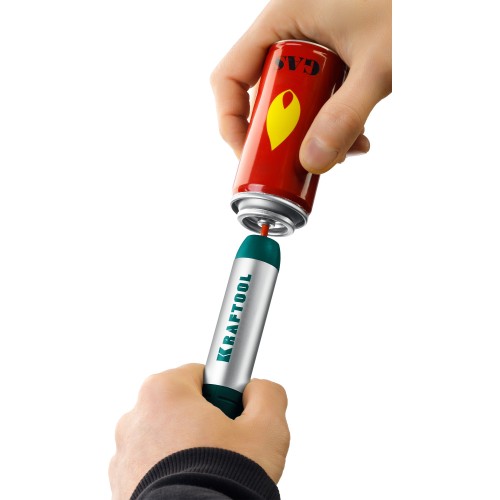 KRAFTOOL SolderGas, 70 A, 30 - 70 Вт, 1300°С, горелка, фен, набор 3 в 1, газовый паяльник (55504-H3)