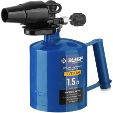 ЗУБР ВУЛКАН ВК-15, 1.5 л, стальной эжектор, паяльная лампа, Профессионал (40652-1.5)