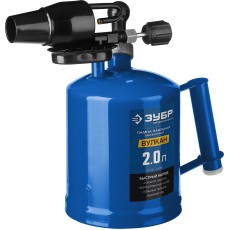 ЗУБР ВУЛКАН ВК-20, 2 л, стальной эжектор, паяльная лампа, Профессионал (40652-2.0)