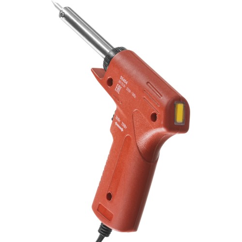 ЗУБР 30 Вт + 70 Вт, конус, электропаяльник с пистолетной рукояткой (55404)