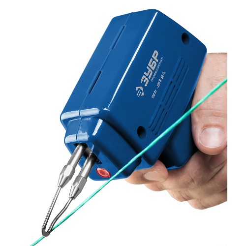 ЗУБР 150 Вт, в наборе: нагрев 6 сек., канифоль, припой, 2 сменных жала, импульсный паяльник, Профессионал (55412-H4)