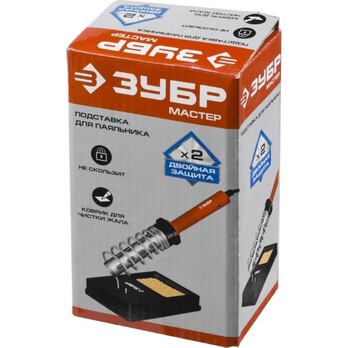 ЗУБР пластиковая, подставка для паяльника (55465)