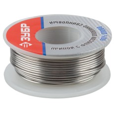 ЗУБР Sn 60%, Pb 40%, 100 гр, припой (55420-100)