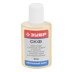 ЗУБР 30 мл, нейтральный флюс, СКФ (55478-030)
