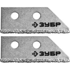 ЗУБР 50 мм, 2 шт, лезвия для скребка (33417-S2)
