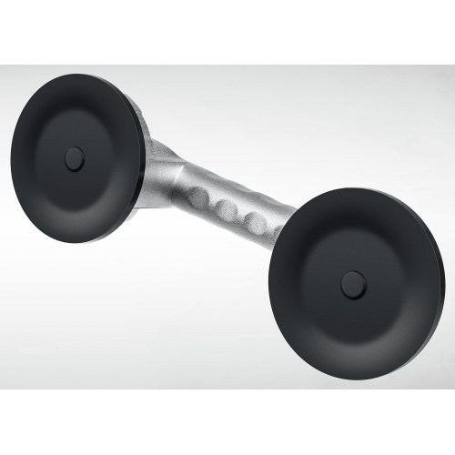 ЗУБР 80 кг, двойной алюминиевый подъемник на присоске, Профессионал (33723-2)