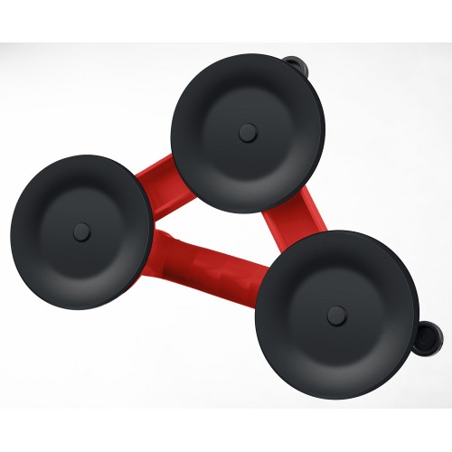 ЗУБР 140 кг, на присоске, тройной пластмассовый подъемник (33724-3)