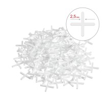 ЗУБР 2.5мм, 150 шт, крестики для плитки (33811-2.5)