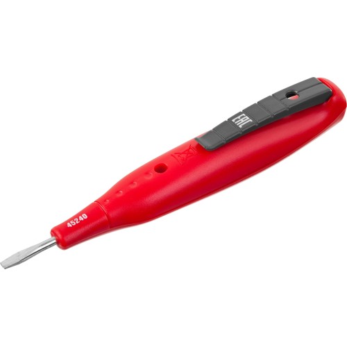 ЗУБР DC 100 - 220 В, DC 12 - 36 В, поиск электромагнитного излучения, электрический пробник (45240)